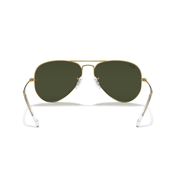 Ray-Ban Gold Aviator Sunglasses - Picture 2 of 4